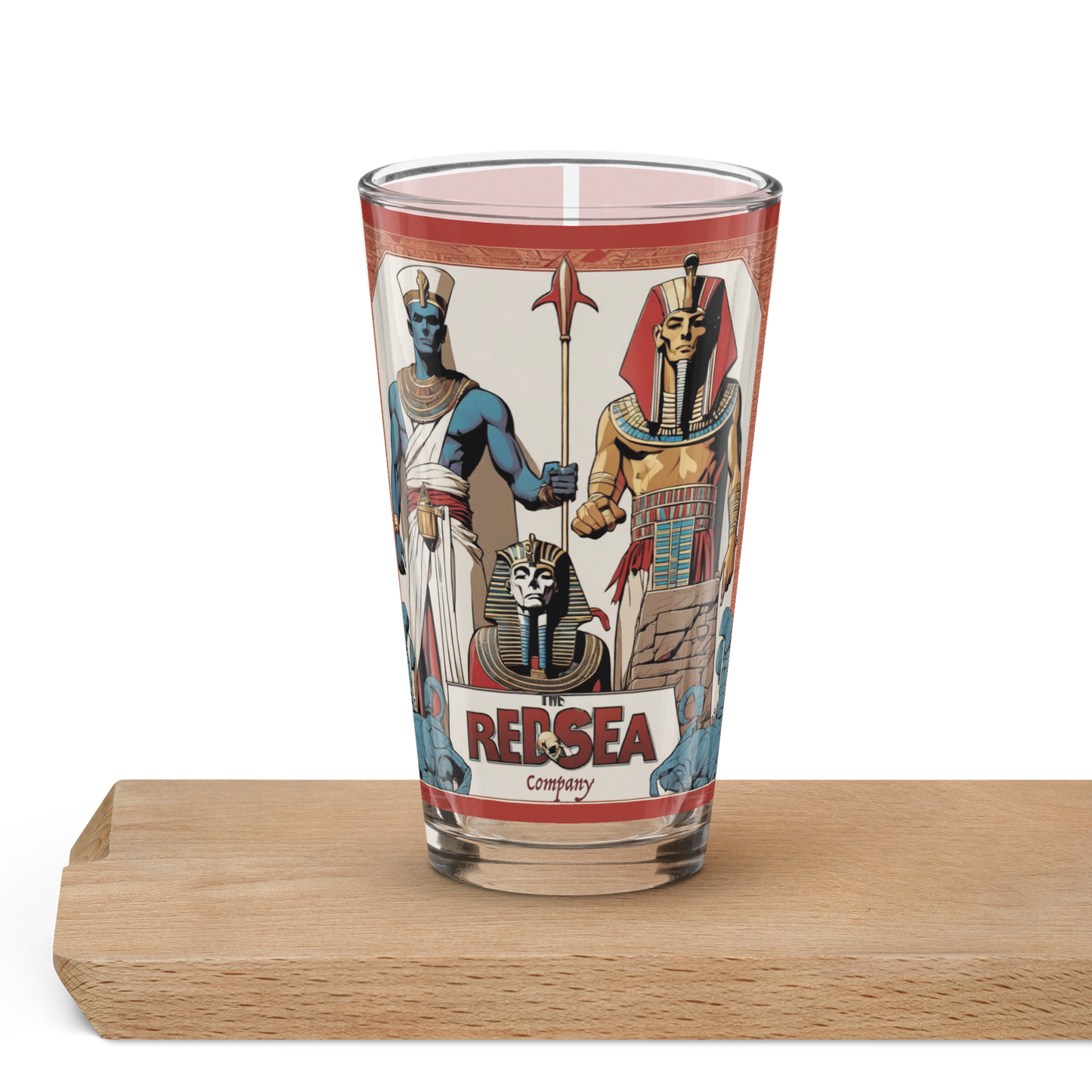 Red Sea Company Pint Glass